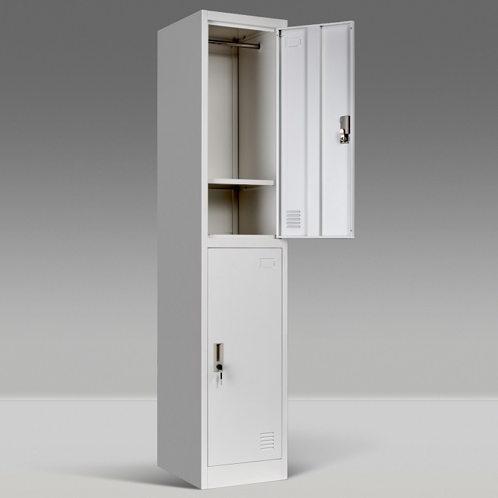 Double Tier Steel Employee Locker
