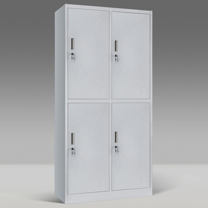 Locker Cabinet with 4 Compartments Steel