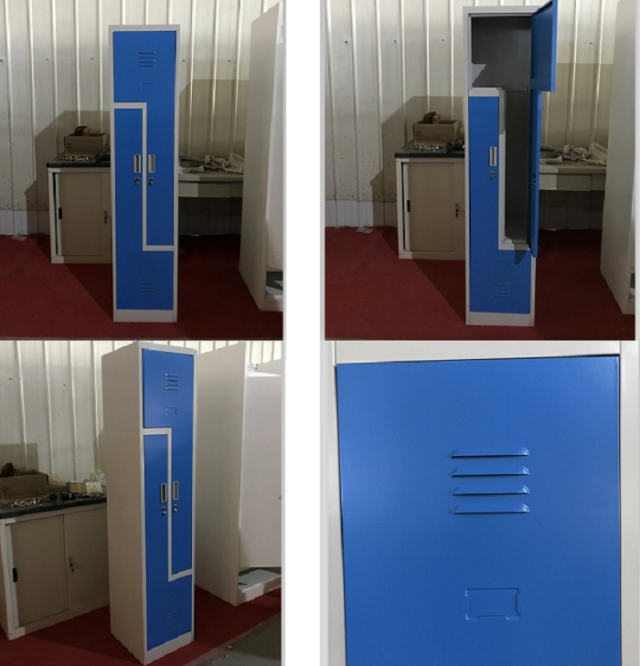 Metal Z Shape Locker Golf Lockers Student Locker