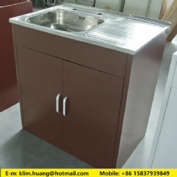 Dismantled Kitchen Sink Base Cabinet