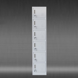 6 tier single locker