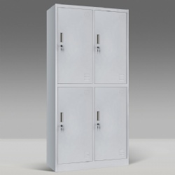 Locker Cabinet with 4 Compartments Steel