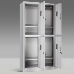 Locker Cabinet with 4 Compartments Steel