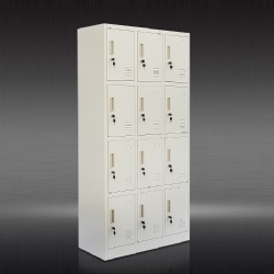 12 Compartment Steel Locker Unassembled