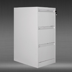 Metal 3 Drawer Vertical Filing Cabinet