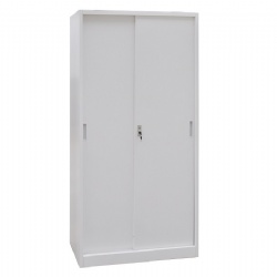 sliding door metal stationary cupboard