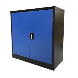 Metal Office 2 Door Flatpack Filing Cabinet Unit